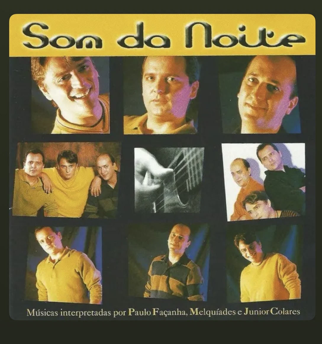 Capa do álbum Som da Noite II de Paulo Façanha